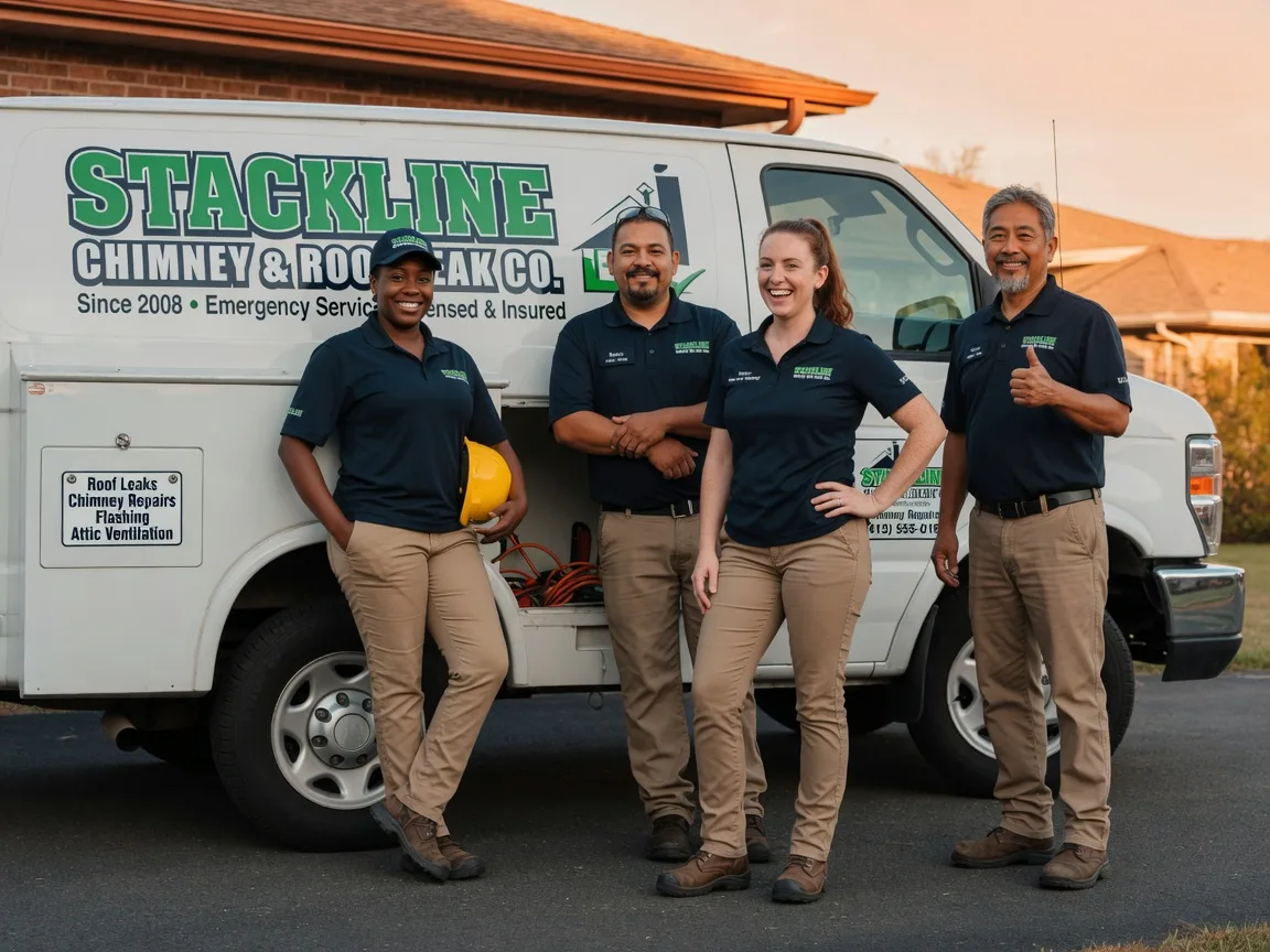 Chimney flashing repair company in Lebo, KS